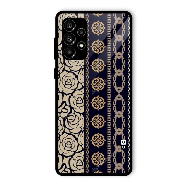 Seamless Pattern Glass Back Case for Galaxy A73 5G