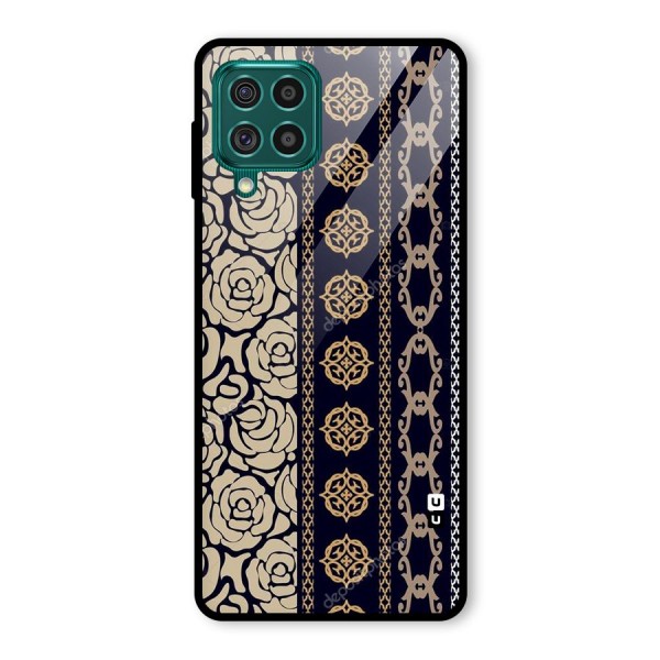 Seamless Pattern Glass Back Case for Galaxy F62