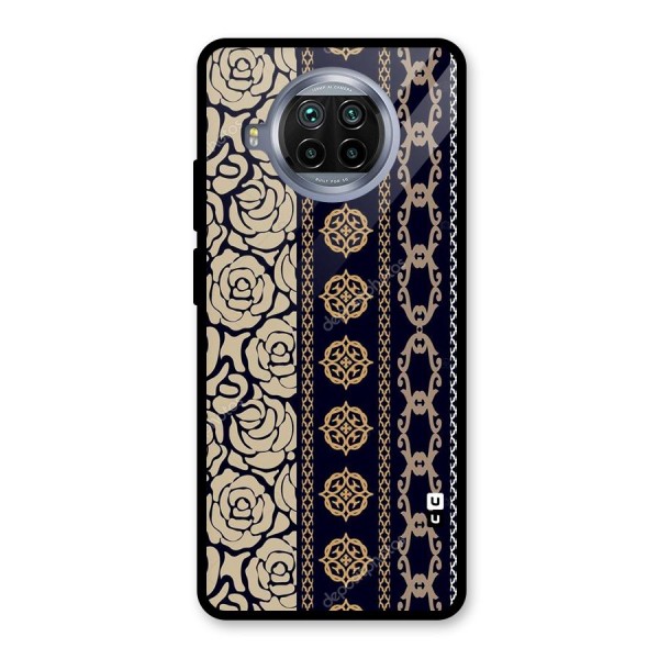 Seamless Pattern Glass Back Case for Mi 10i