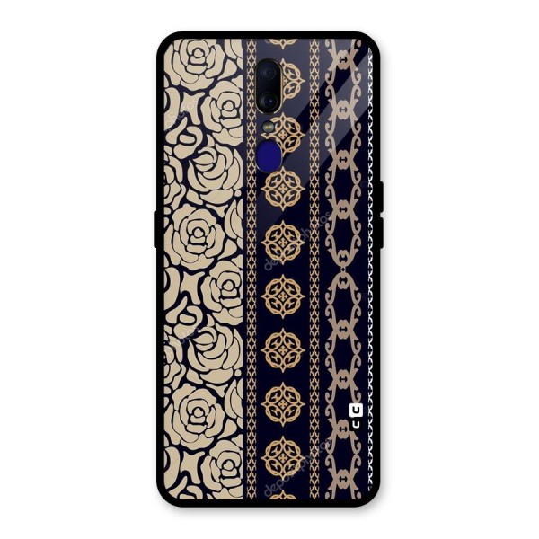 Seamless Pattern Glass Back Case for Oppo F11