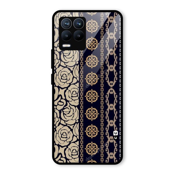 Seamless Pattern Glass Back Case for Realme 8 Pro