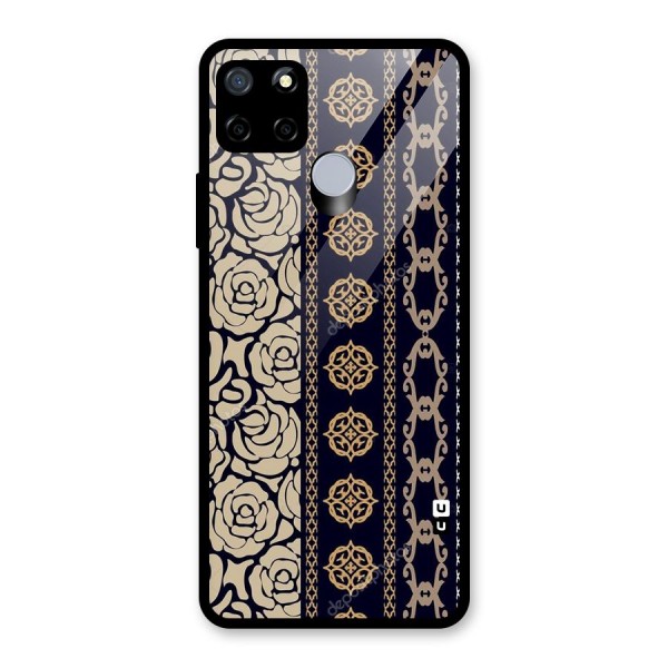 Seamless Pattern Glass Back Case for Realme C15