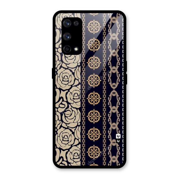 Seamless Pattern Glass Back Case for Realme X7 Pro