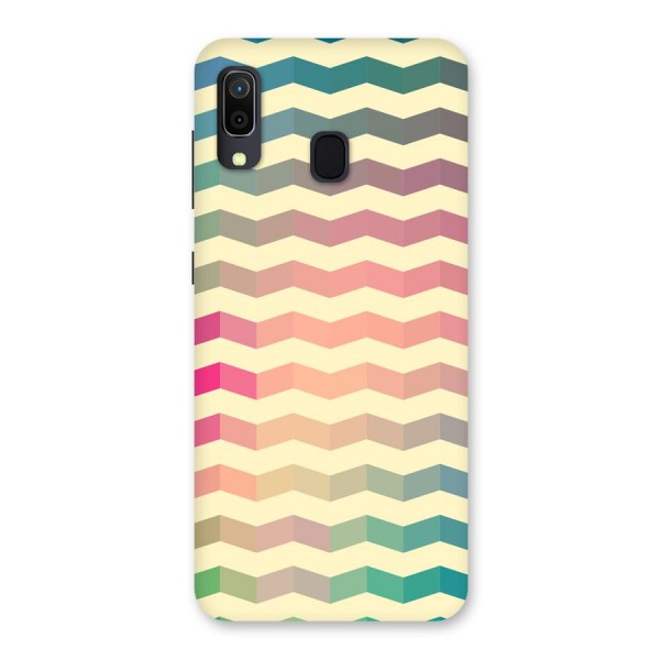 Seamless ZigZag Design Back Case for Galaxy A20