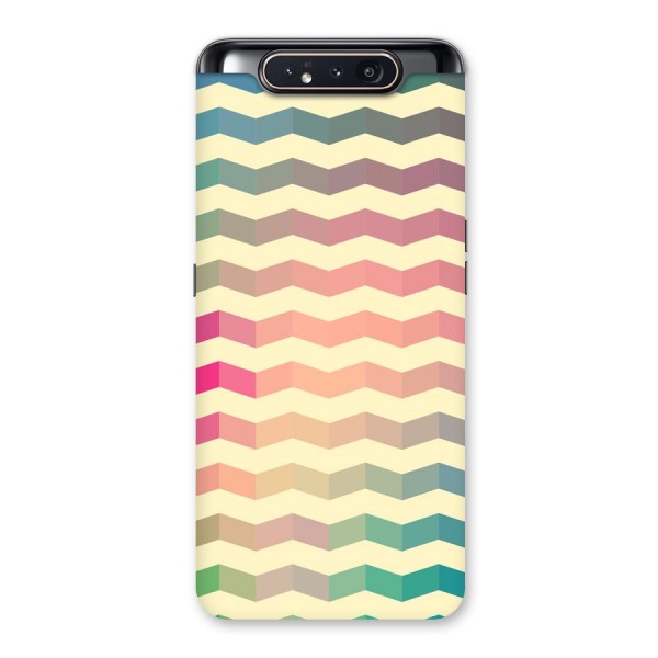 Seamless ZigZag Design Back Case for Galaxy A80