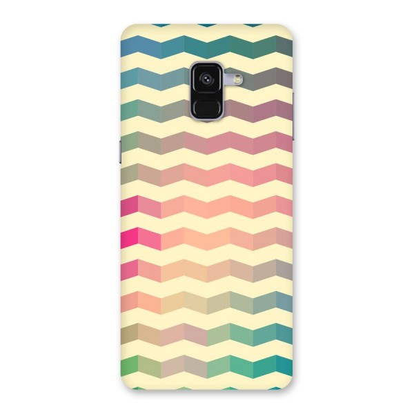 Seamless ZigZag Design Back Case for Galaxy A8 Plus