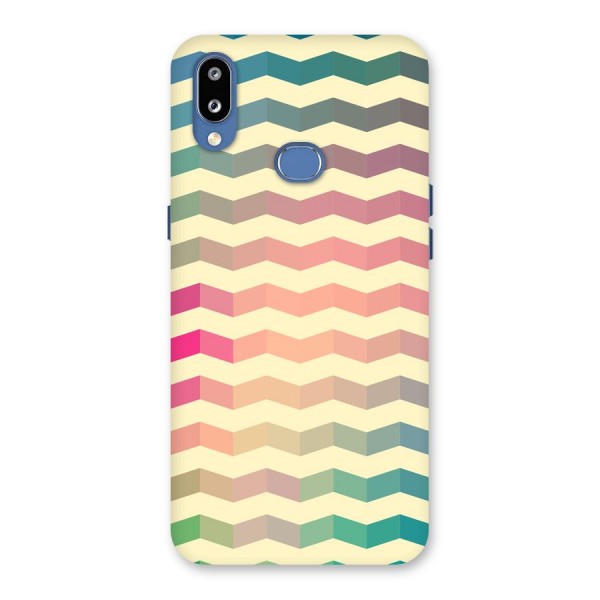 Seamless ZigZag Design Back Case for Galaxy M01s