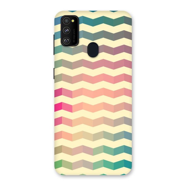 Seamless ZigZag Design Back Case for Galaxy M21