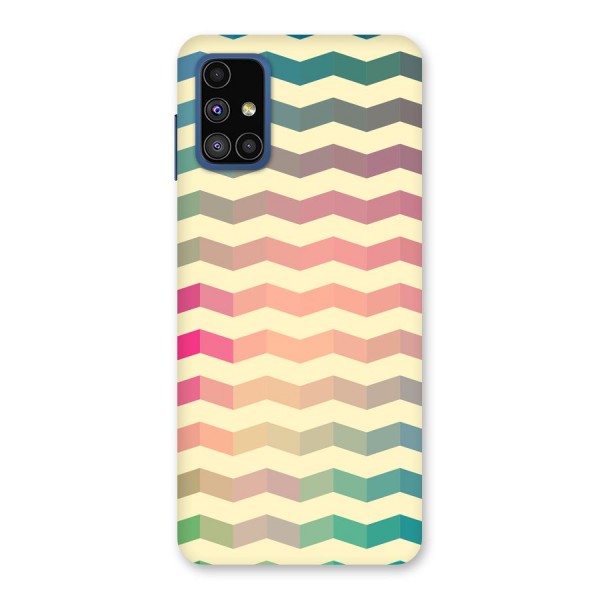 Seamless ZigZag Design Back Case for Galaxy M51