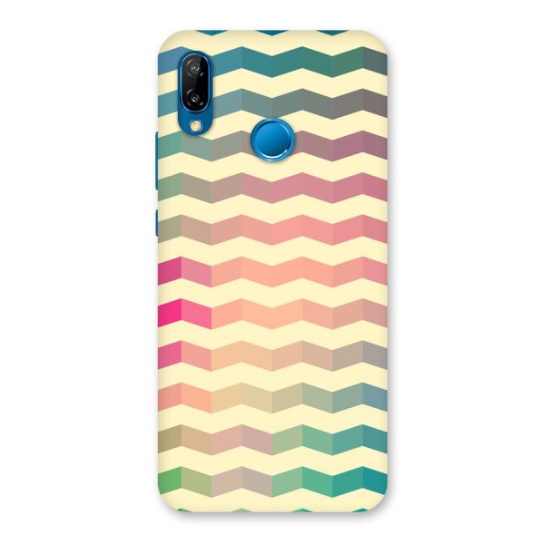 Seamless ZigZag Design Back Case for Huawei P20 Lite