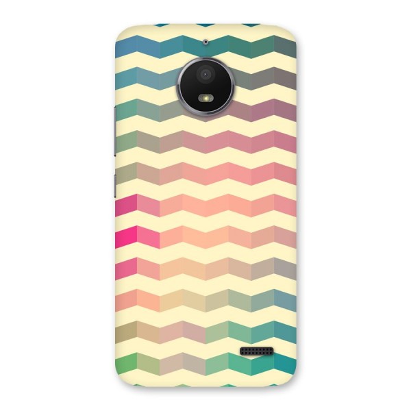 Seamless ZigZag Design Back Case for Moto E4