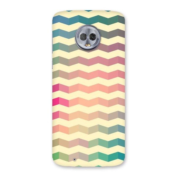 Seamless ZigZag Design Back Case for Moto G6