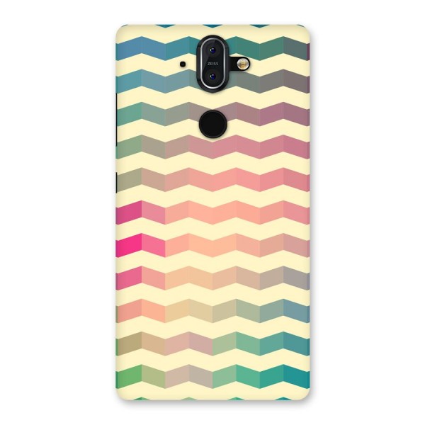 Seamless ZigZag Design Back Case for Nokia 8 Sirocco