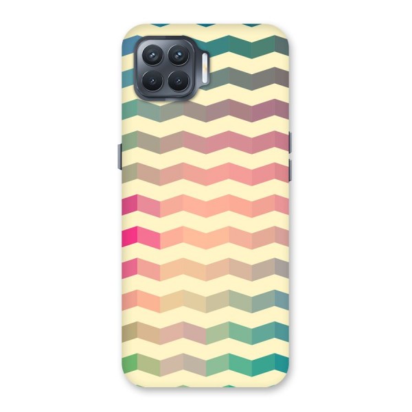 Seamless ZigZag Design Back Case for Oppo F17 Pro