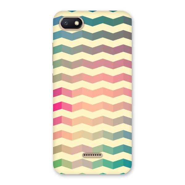 Seamless ZigZag Design Back Case for Redmi 6A