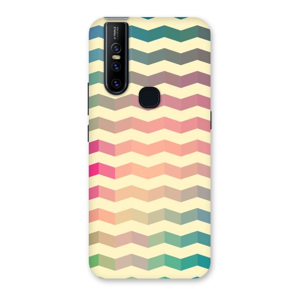 Seamless ZigZag Design Back Case for Vivo V15