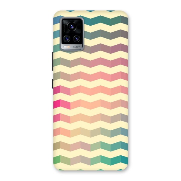 Seamless ZigZag Design Back Case for Vivo V20 Pro