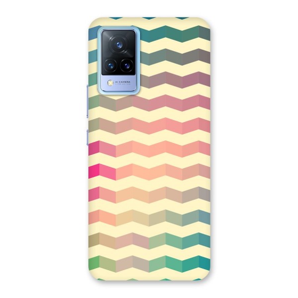 Seamless ZigZag Design Back Case for Vivo V21 5G