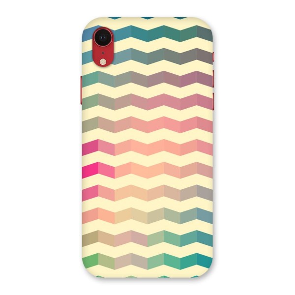 Seamless ZigZag Design Back Case for iPhone XR