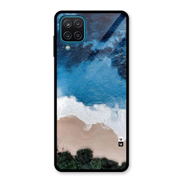 Seaside Glass Back Case for Galaxy A12