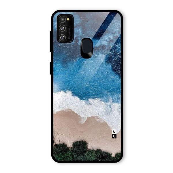 Seaside Glass Back Case for Galaxy M30s