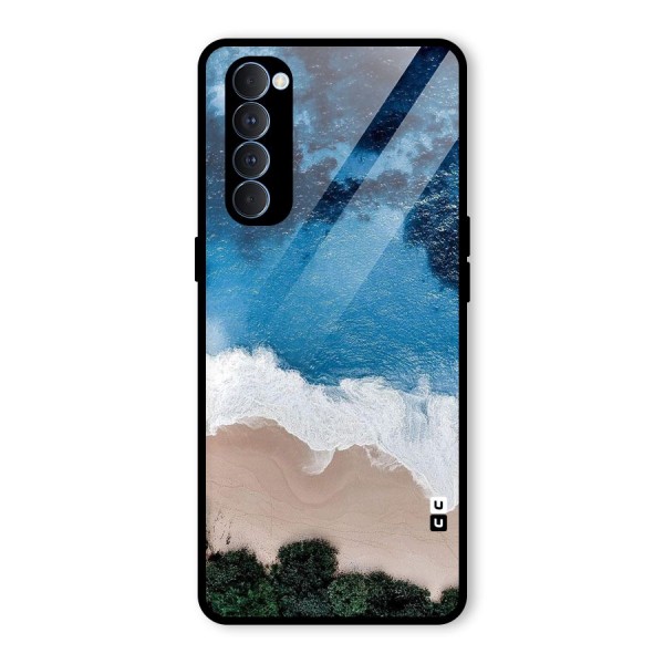 Seaside Glass Back Case for Oppo Reno4 Pro