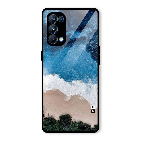 Seaside Glass Back Case for Oppo Reno5 Pro 5G