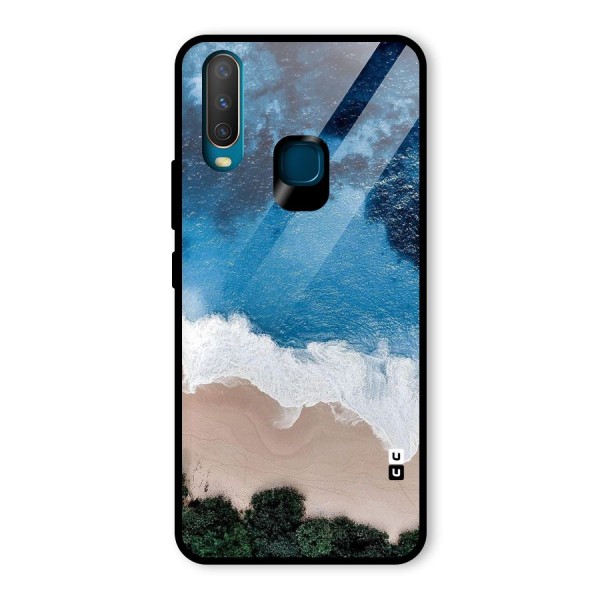 Seaside Glass Back Case for Vivo Y12