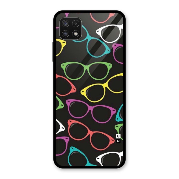 See Colours Glass Back Case for Galaxy A22 5G