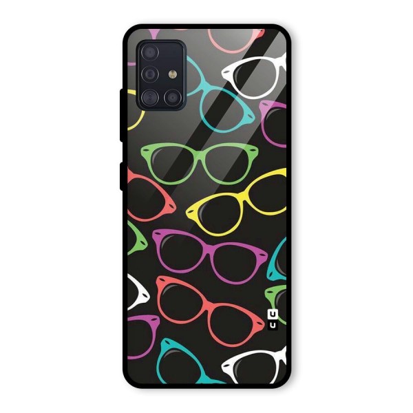 See Colours Glass Back Case for Galaxy A51