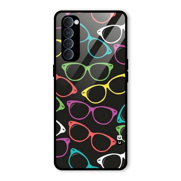 See Colours Glass Back Case for Oppo Reno4 Pro