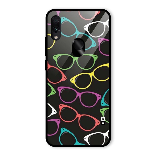 See Colours Glass Back Case for Redmi Note 7