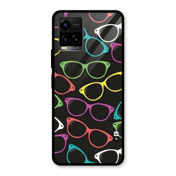 See Colours Glass Back Case for Vivo Y21 2021