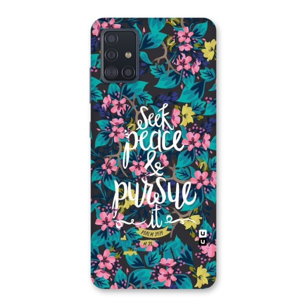 Seek Peace Back Case for Galaxy A51