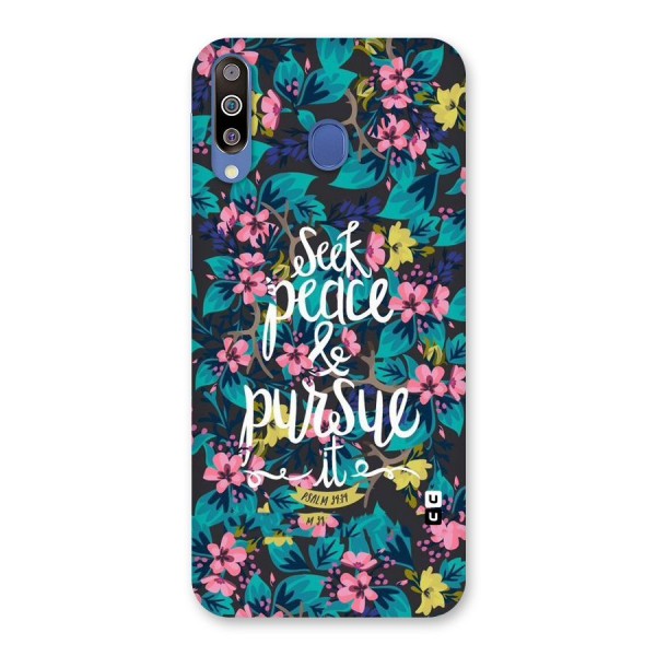 Seek Peace Back Case for Galaxy M30