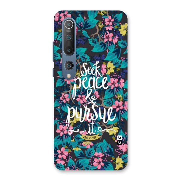 Seek Peace Back Case for Mi 10