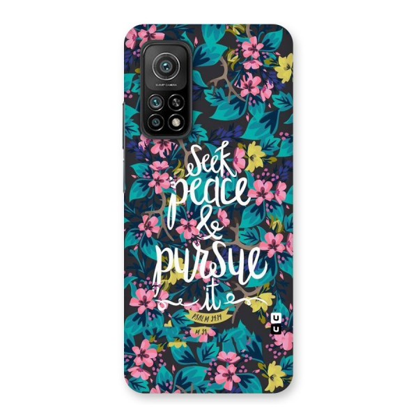 Seek Peace Back Case for Mi 10T Pro 5G