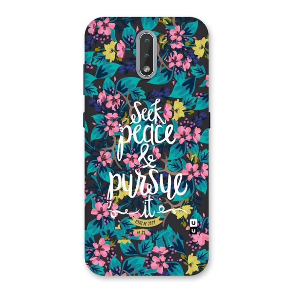 Seek Peace Back Case for Nokia 2.3