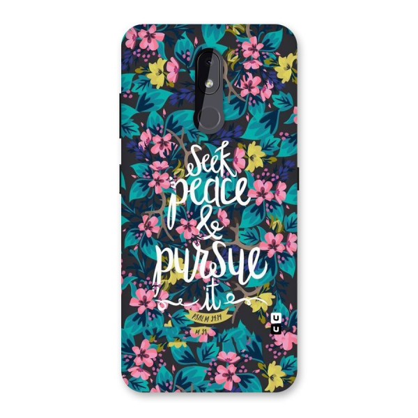 Seek Peace Back Case for Nokia 3.2