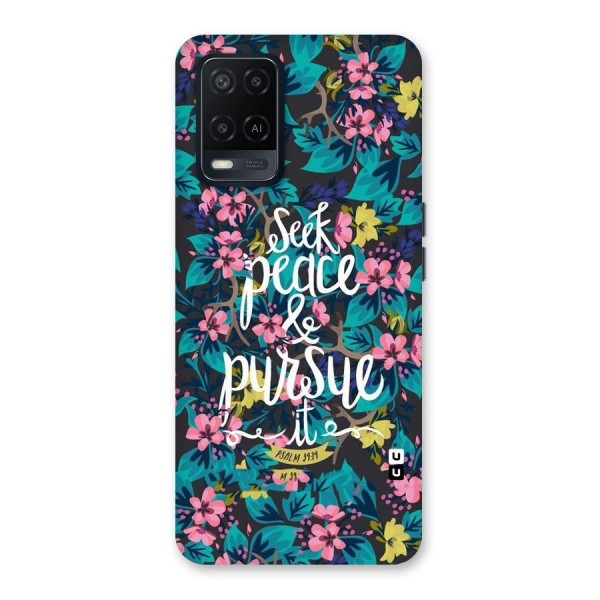 Seek Peace Back Case for Oppo A54