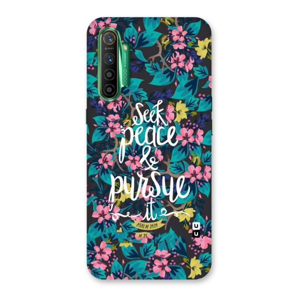 Seek Peace Back Case for Realme X2