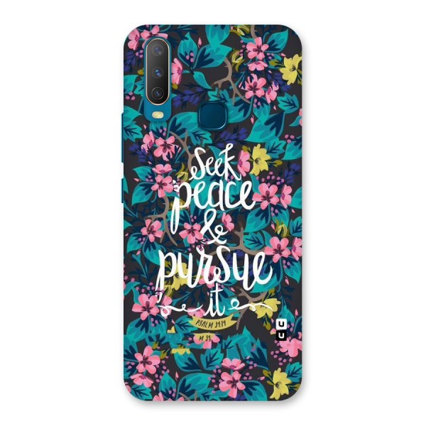 Seek Peace Back Case for Vivo Y15