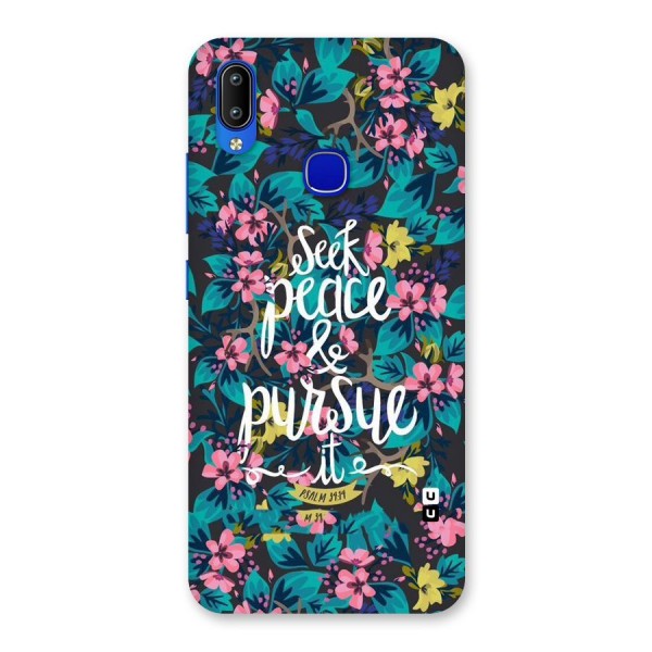 Seek Peace Back Case for Vivo Y91