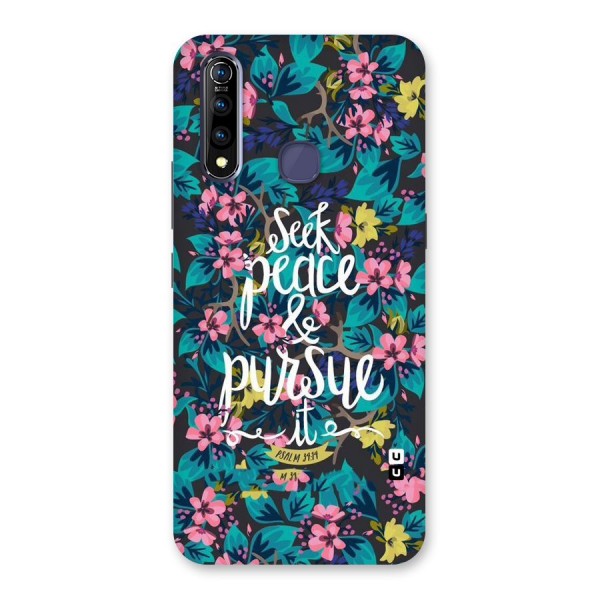 Seek Peace Back Case for Vivo Z1 Pro