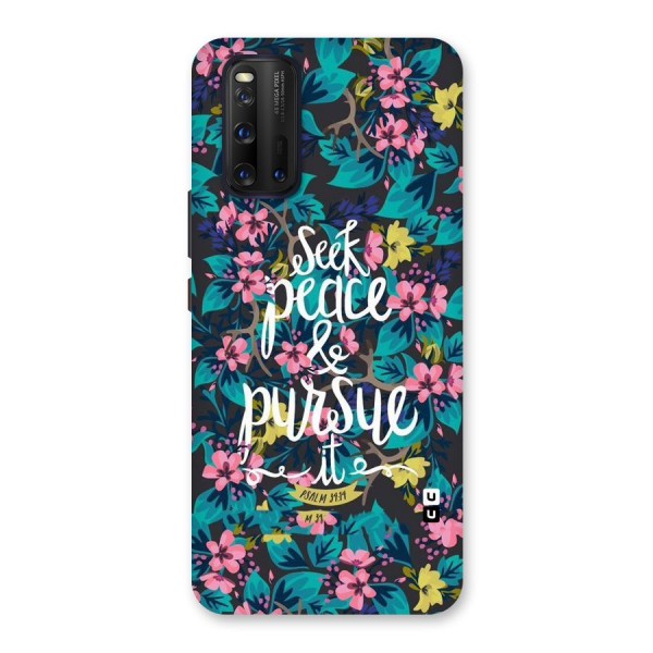 Seek Peace Back Case for Vivo iQOO 3