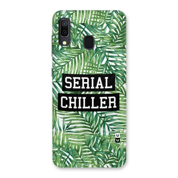 Serial Chiller Back Case for Galaxy A20