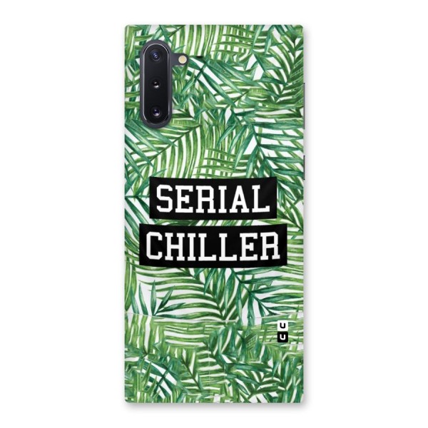 Serial Chiller Back Case for Galaxy Note 10