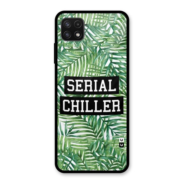 Serial Chiller Glass Back Case for Galaxy A22 5G