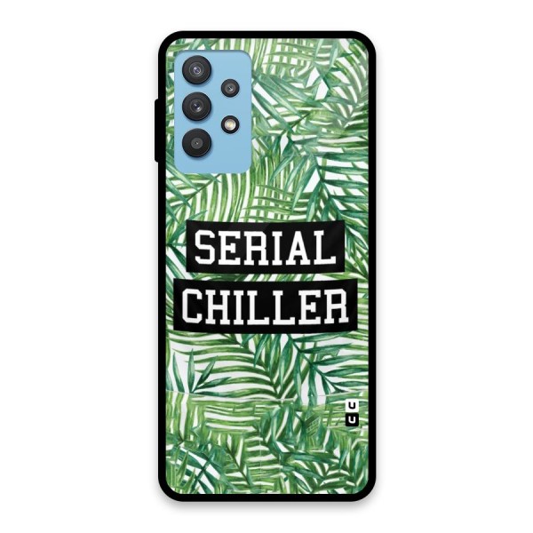 Serial Chiller Glass Back Case for Galaxy M32 5G