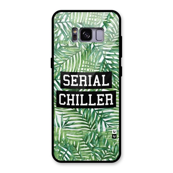 Serial Chiller Glass Back Case for Galaxy S8